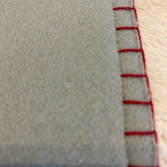 NEW Jan Constantine Hand Embroidered Felted Wool Christmas Pillow Cushion Cover - Picture 3 of 9